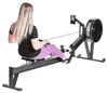 Lady rowing